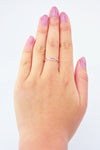 Bypass Ring In Sterling Silver - 6Grape Fine Jewelry