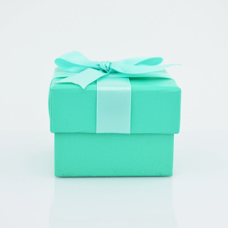 Blue Sapphire Wedding Band In Sterling Silver - Main Image